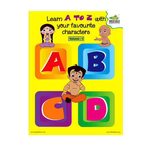 Chhota Bheem Learn Alphabets