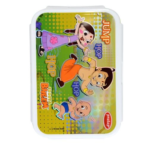 Chhota Bheem Lunch Box Green