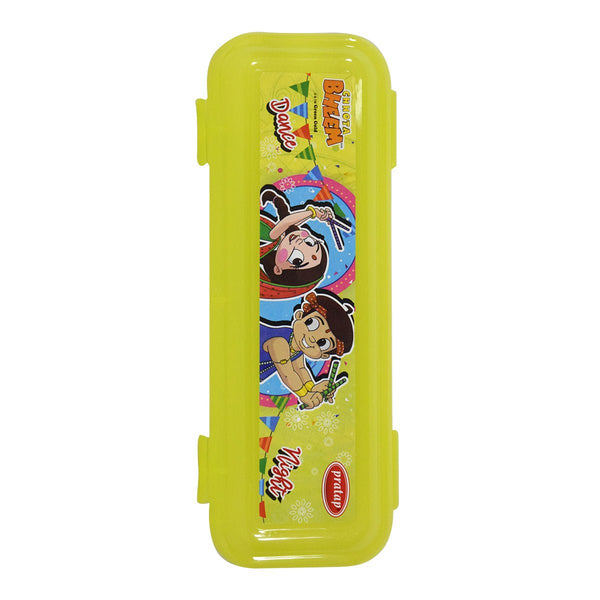 Chhota Bheem Pencil Box Light Green