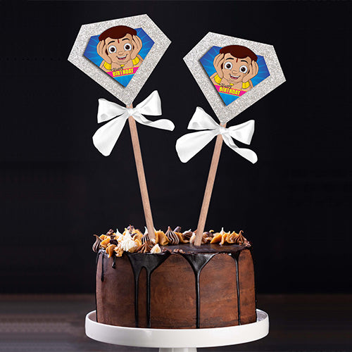 Chhota Bheem Birthday Popup Cake Topper