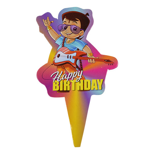 Cake Topper Birthday Bheem Pack of 100 Pc