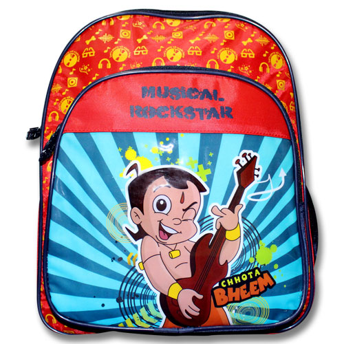 Chhota Bheem School Bag - Red