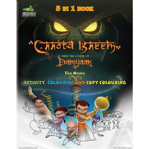 The 3 in 1 Book of Chhota Bheem & the Curse of Damyan