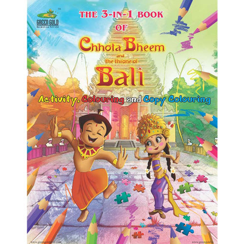 The 3 in 1 Book of Chhota Bheem & the Throne of Bali