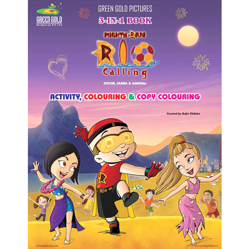 3-IN-1 Book Of Mighty Raju Rio Calling