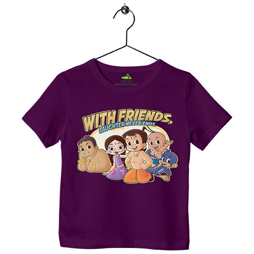 Chhota Bheem Friends gang Boys T-Shirt