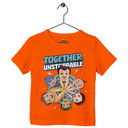 Chhota Bheem Together unstoppable Boys T-Shirt