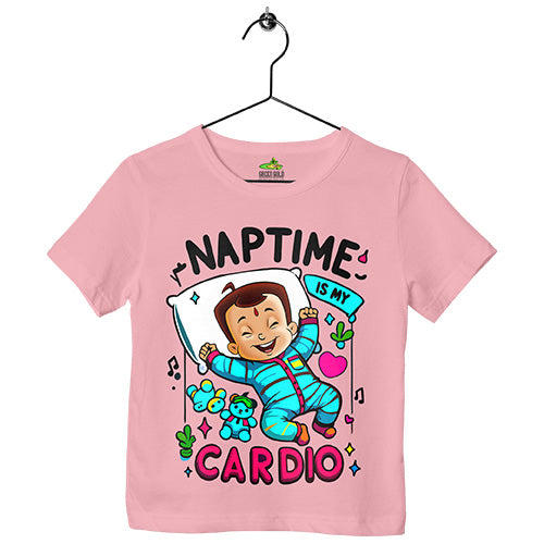 Chhota Bheem Nap time cardio boys T-Shirt