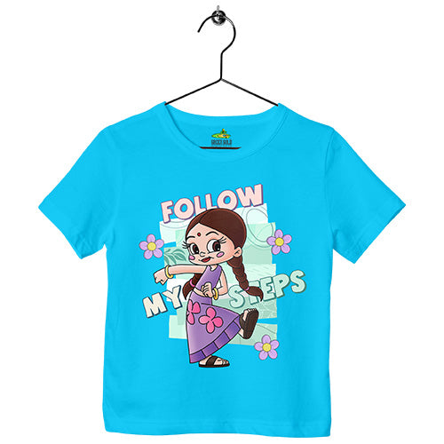 Chutki Follow My step Girls T-Shirt